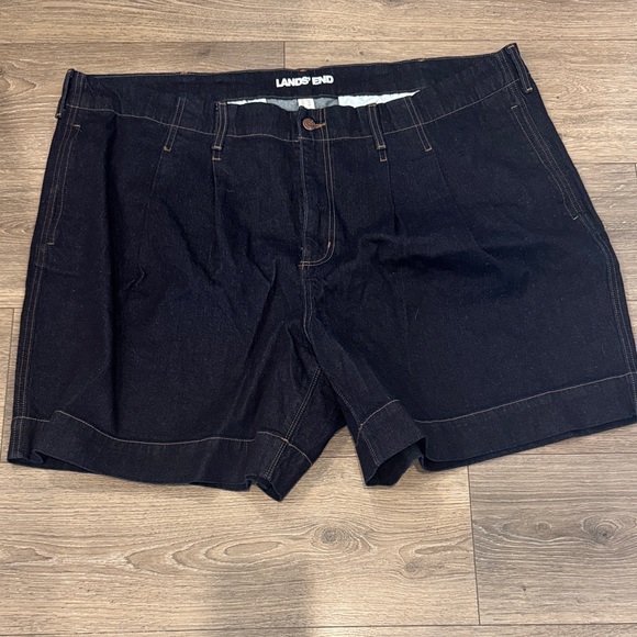 Lands' End Pants - Lands' End Dark Indigo Denim Shorts